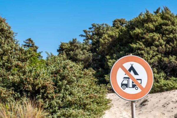 lieu à éviter en camping-car