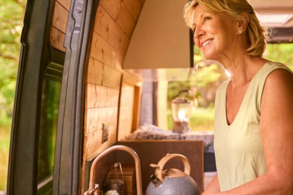 bac à douche pour camping car