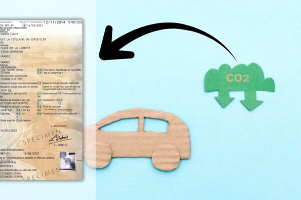 taux de co2 sur carte grise